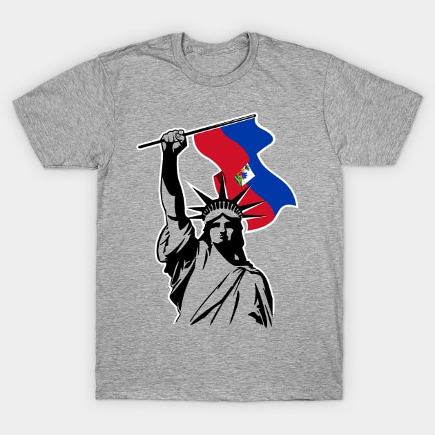 HAITIAN-AMERICAN LIB T-Shirt by LILNAYSHUNZ